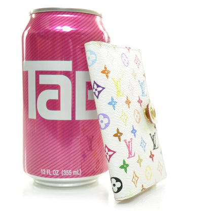 Louis Vuitton Monogram Multicolor Carnet de Bal Mini Agenda Cover White 3 of 7