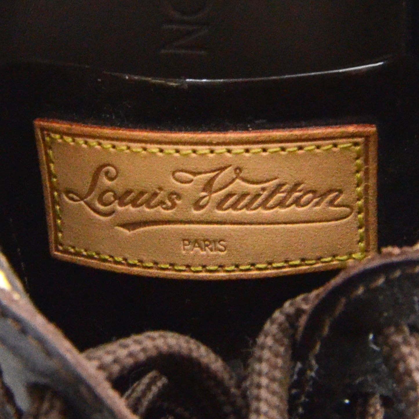 Patent Monogram Globe Trotter Sneakers 40