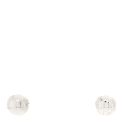 Tiffany Sterling Silver 8mm Hardwear Ball Earrings 1 of 4