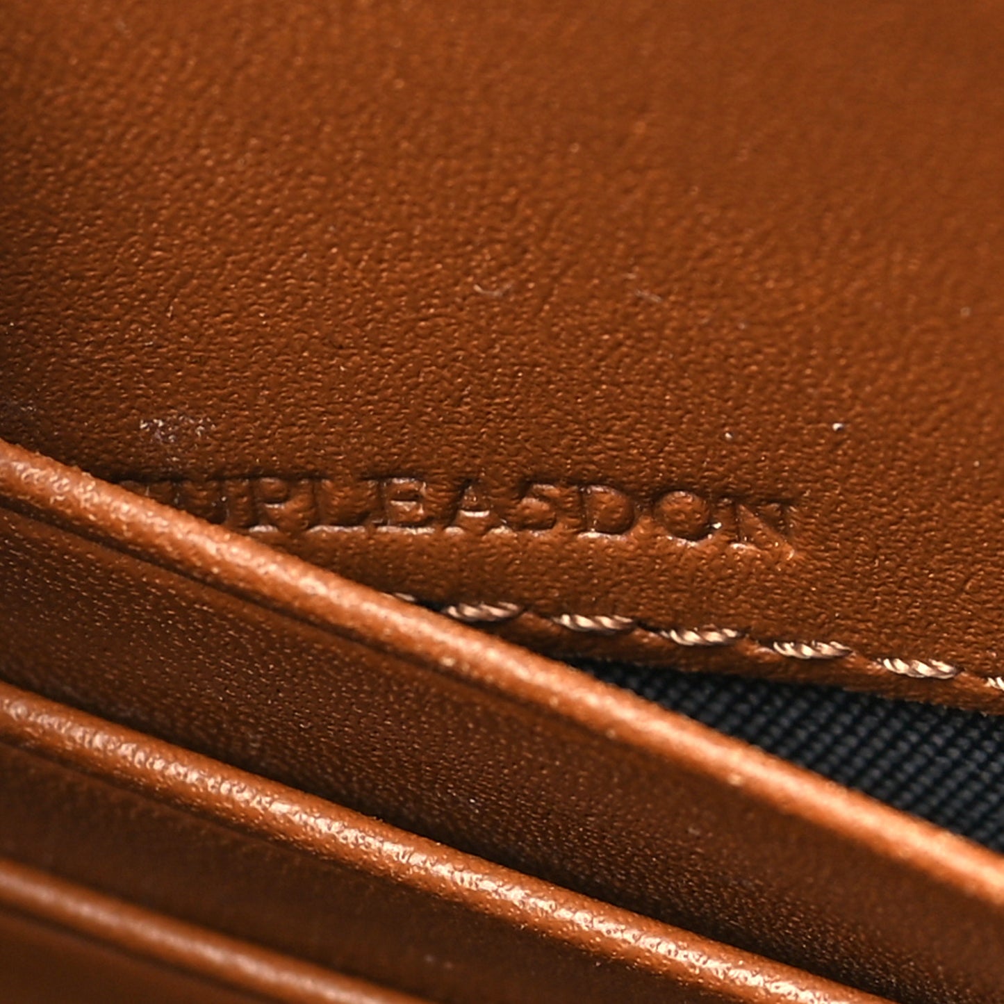 Mega Check Peyton Crossbody Clutch Bag Saddle Brown