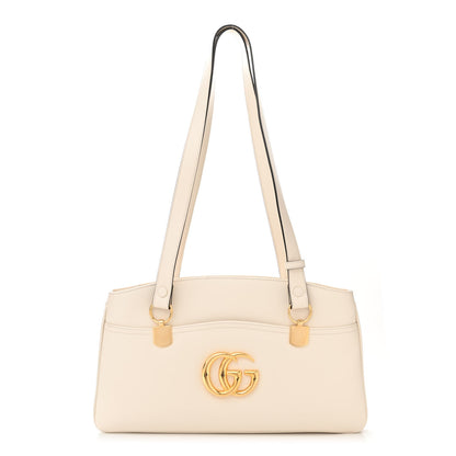Gucci Vitello Palmellato Lux Arli Top Handle Bag White 1 of 11