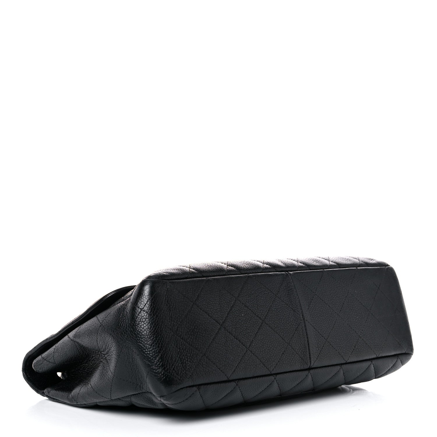 Chanel Caviar Quilted Jumbo Single Flap Black 4 of 22