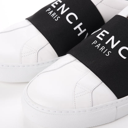 Givenchy Calfskin Band Logo Mens Urban Street Sneakers 41 White Black 11 of 12