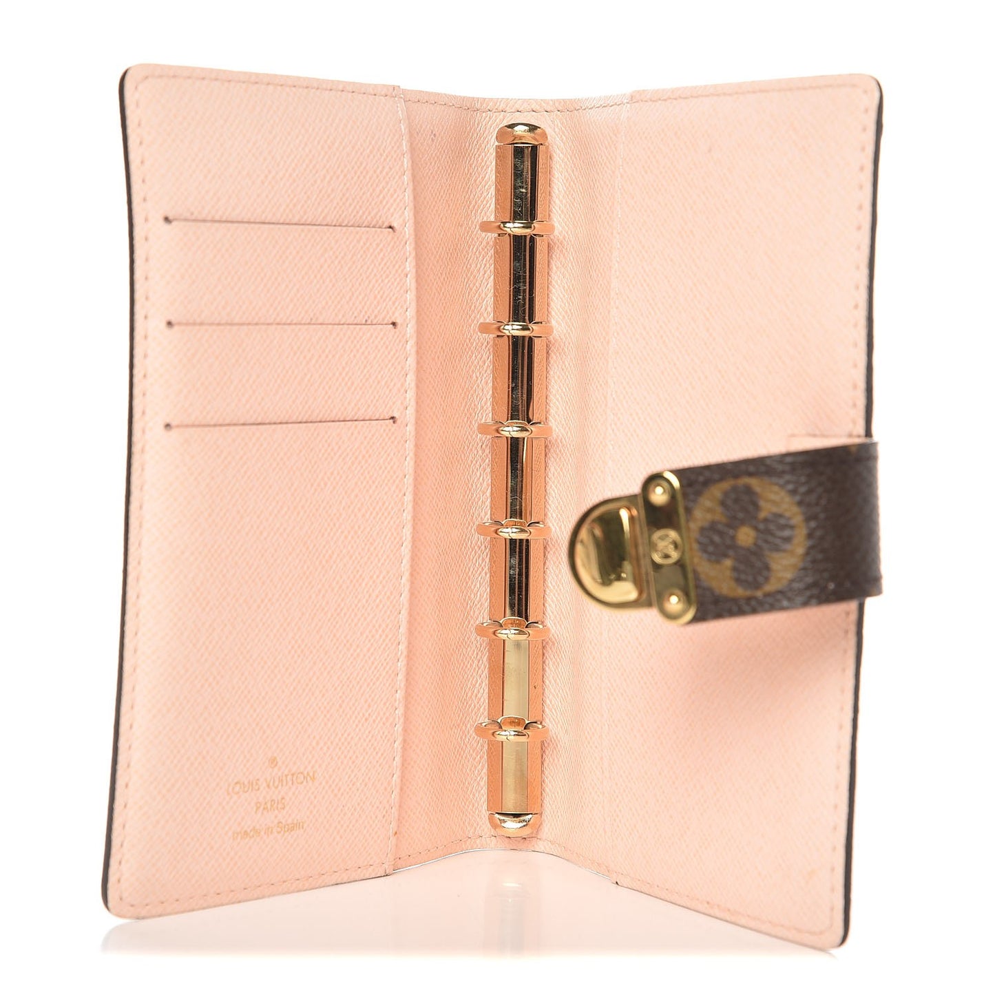 Monogram Koala Small Ring Agenda Cover Rose