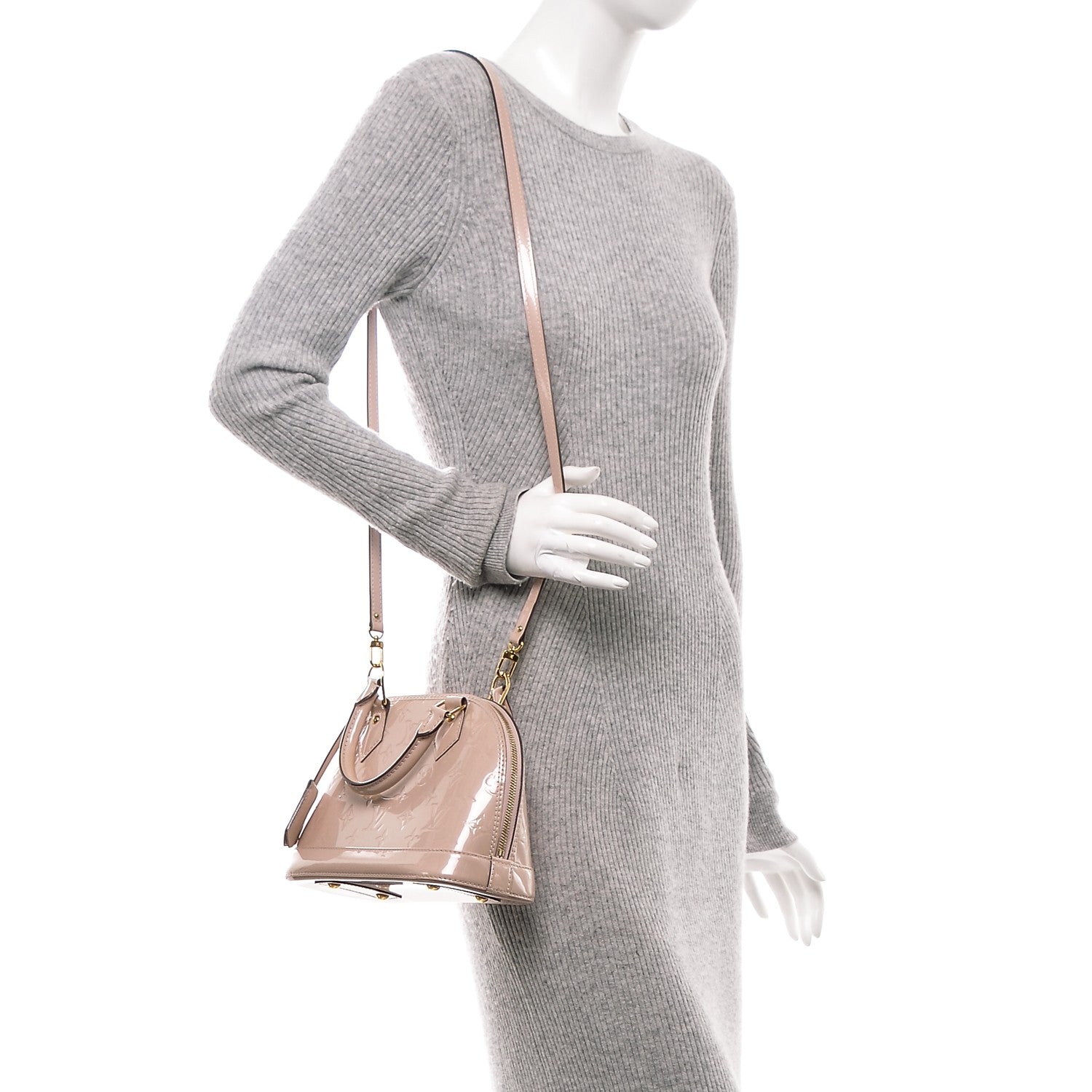 Louis Vuitton Vernis Alma BB Rose Angelique 2 of 6