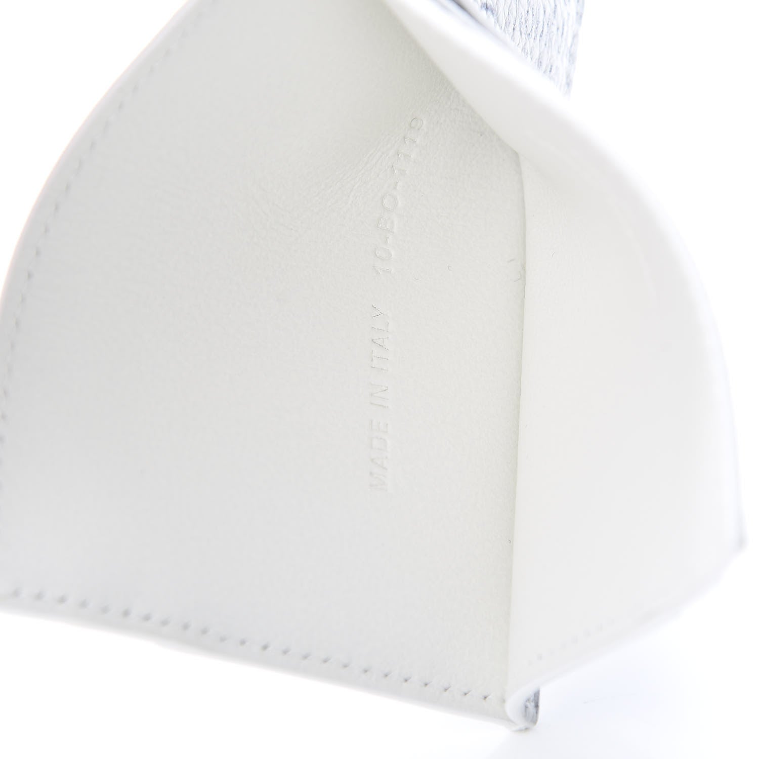 Christian Dior X DANIEL ARSHAM Grained Calfskin Newspaper Card Holder White 7 of 8