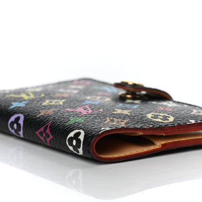 Louis Vuitton Monogram Multicolor Carnet de Bal Mini Agenda Cover Black 10 of 11