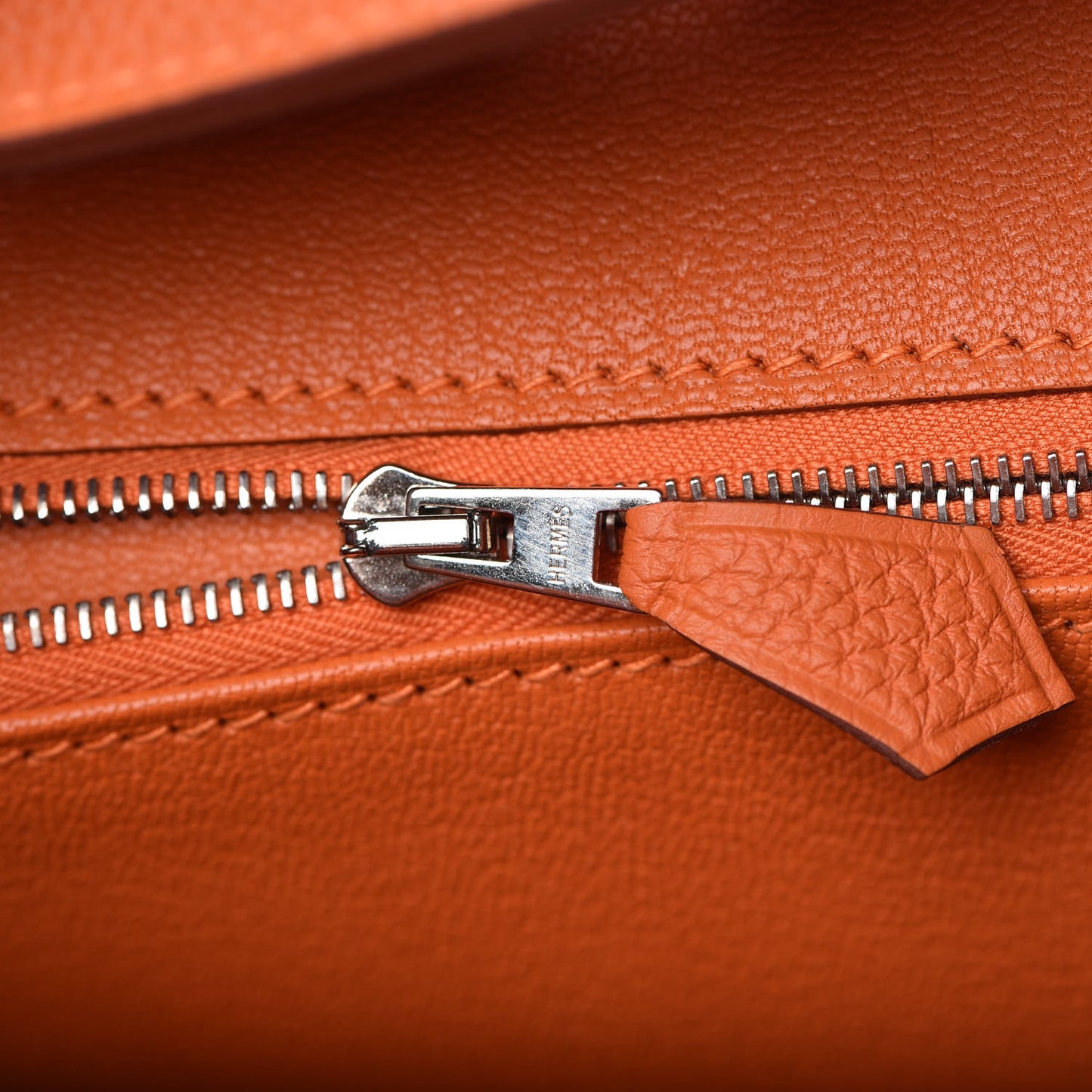 Togo Birkin 35 Orange