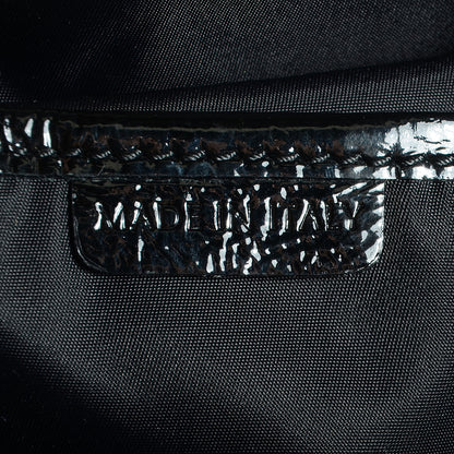 Burberry Nylon Beat Check Small Victoria Tote Black 7 of 8