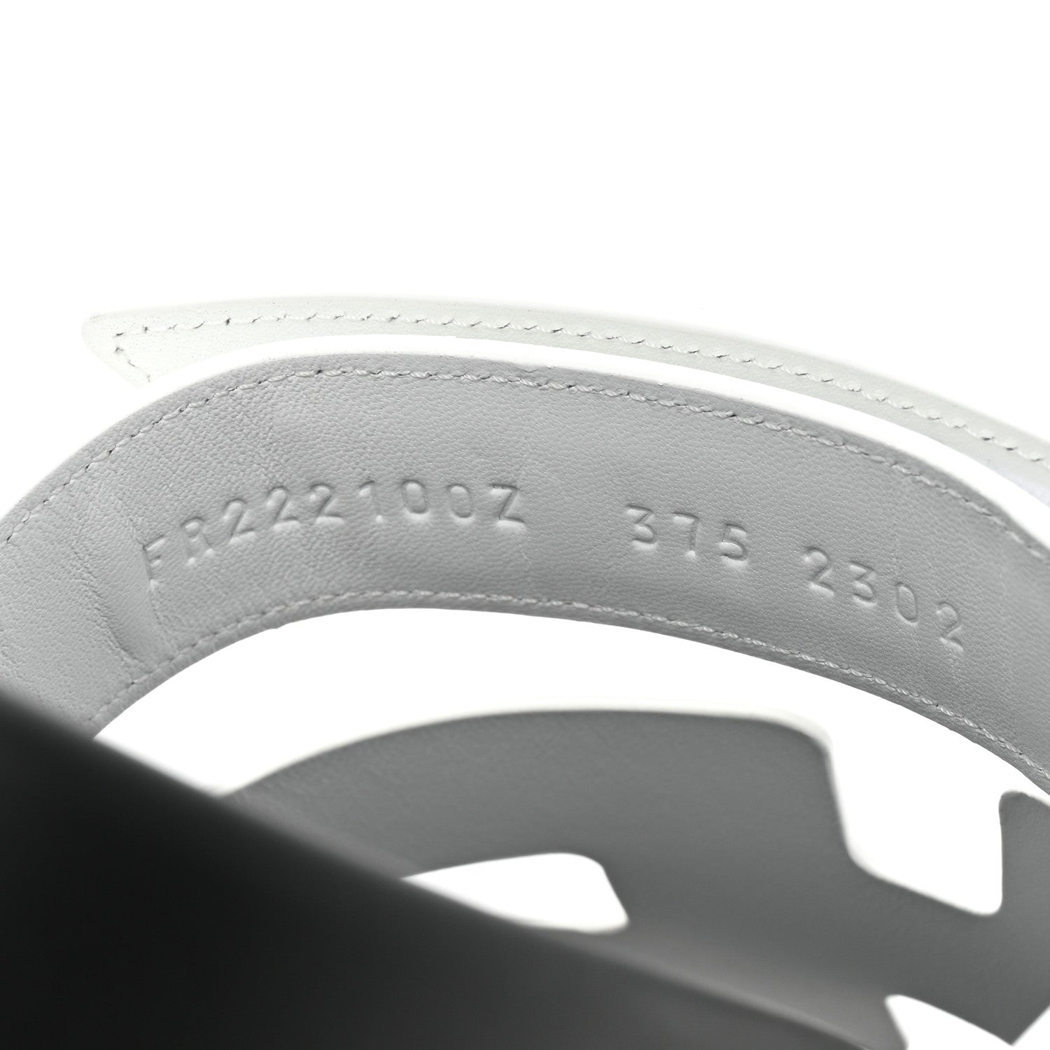 Hermes Calfskin Womens Chypre Sandals 37.5 White 8 of 9