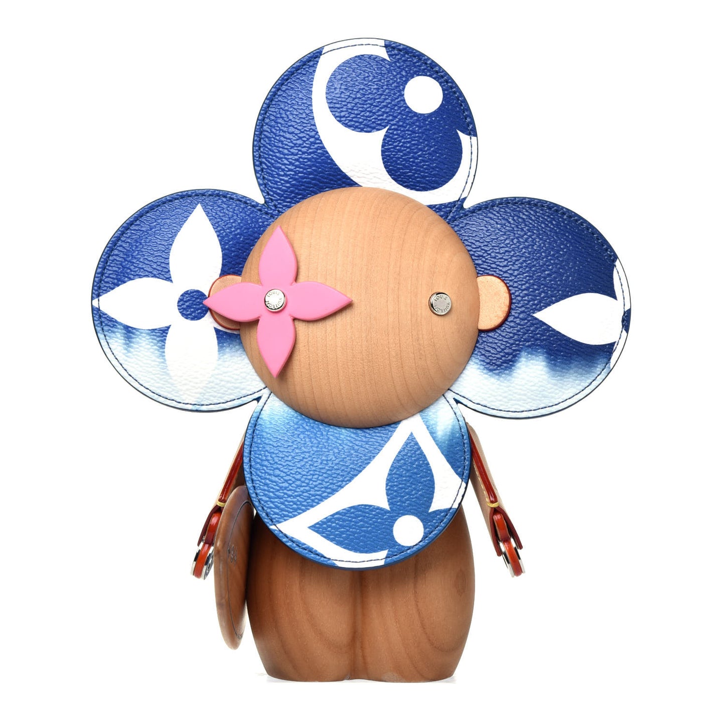 Wood Monogram Escale Vivienne Doll Blue