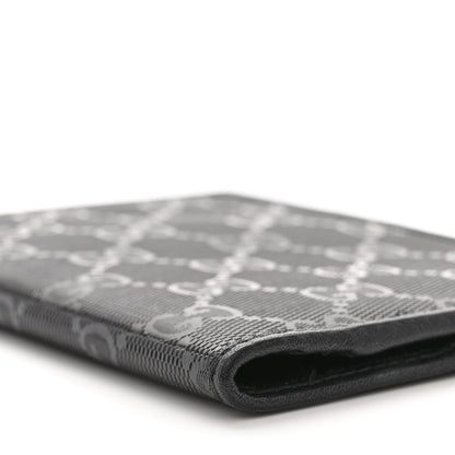 Gucci GG Crystal Monogram Passport Holder Black 8 of 9