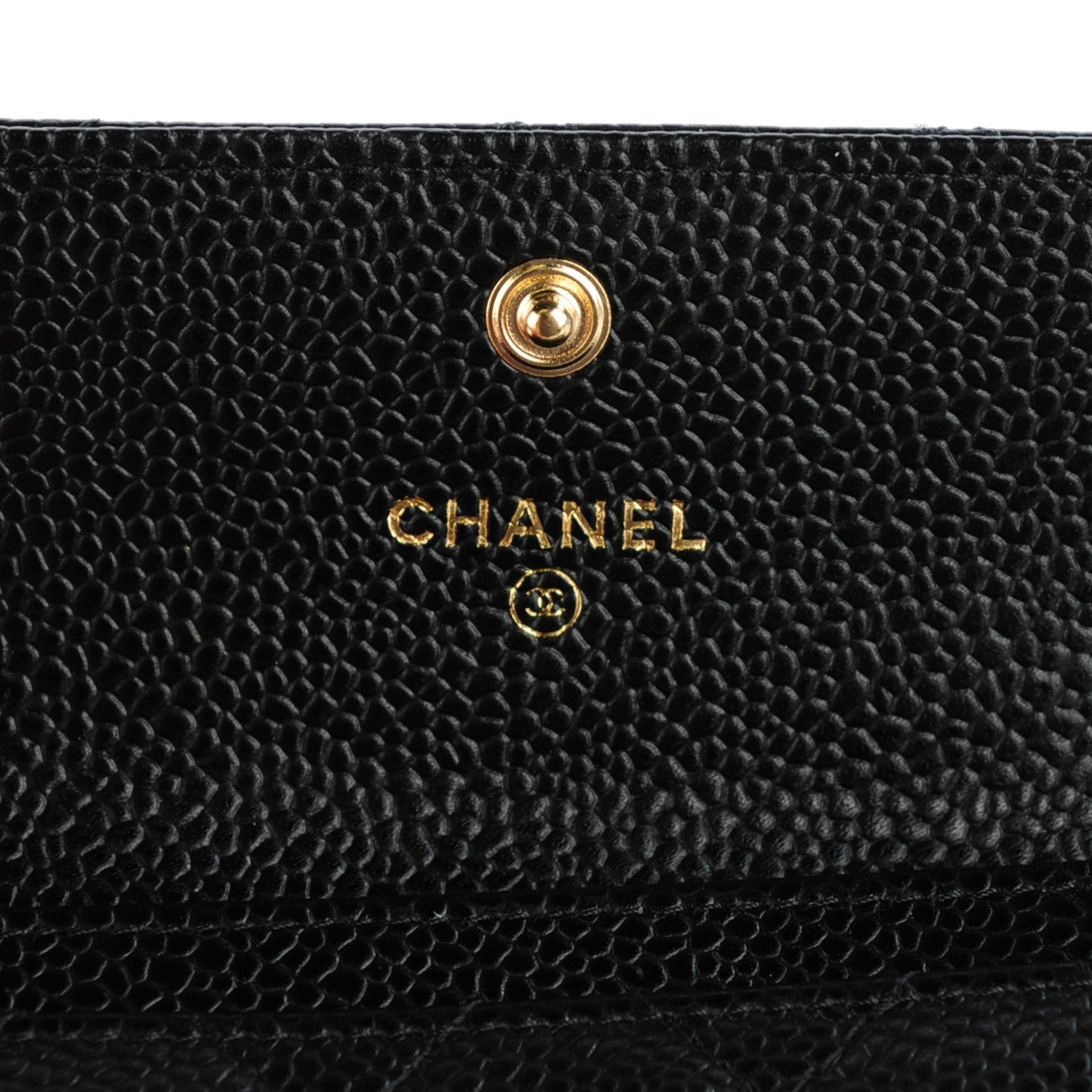Chanel Caviar Quilted Flap Card Holder Black 5 of 8