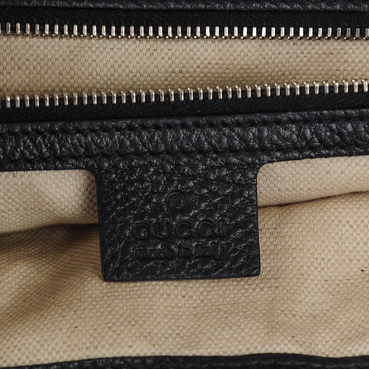 Python Techno Horsebit Large Hobo Black