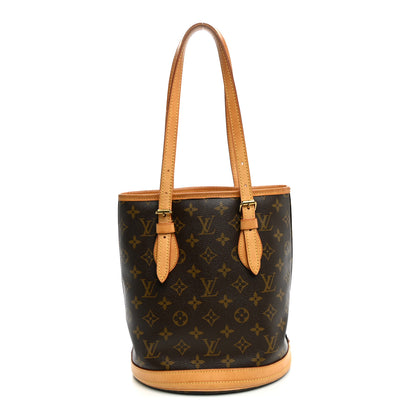 Louis Vuitton Monogram Petit Bucket 23 1 of 8