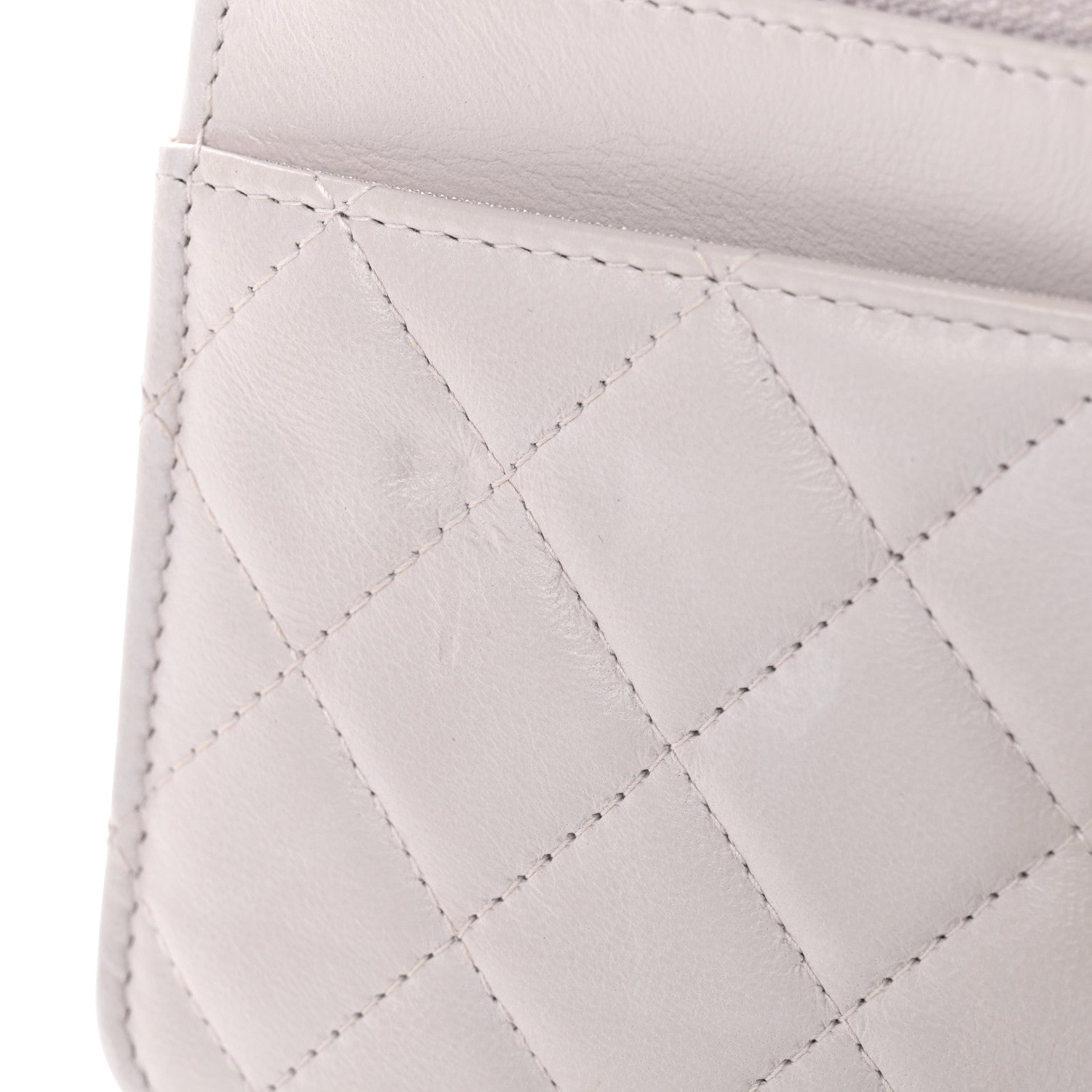 Chanel Lambskin Quilted Trendy CC Wallet On Chain WOC Lilac 13 of 14