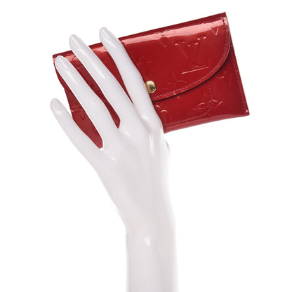 Louis Vuitton Vernis Envelope Plate Pouch Pomme D'Amour 2 of 8