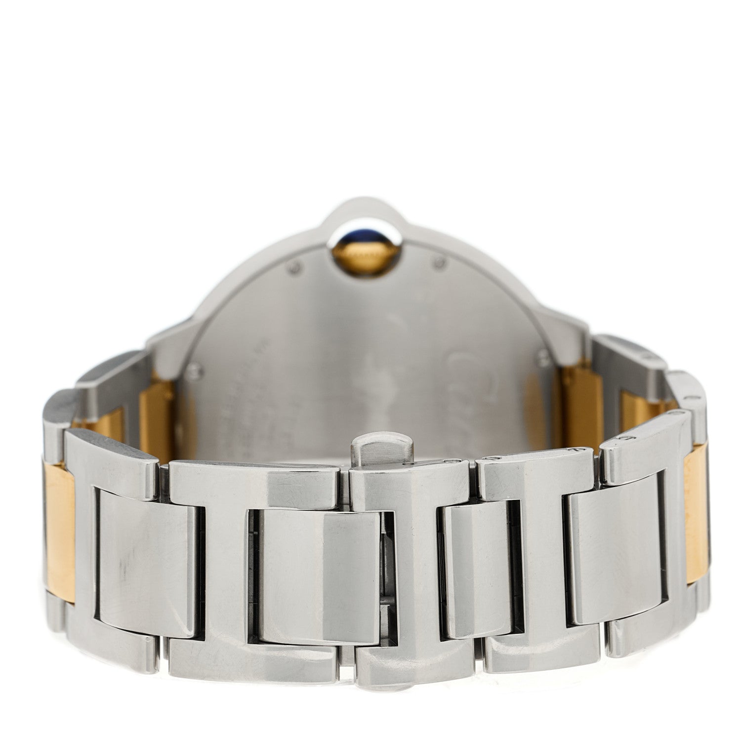 Cartier Stainless Steel 18K Yellow Gold 42mm Ballon Bleu De Cartier Automatic Watch 2 of 4