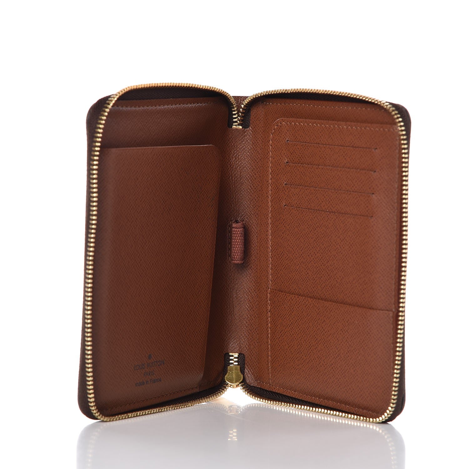 Louis Vuitton Monogram Zipped Passport Holder Wallet 5 of 9