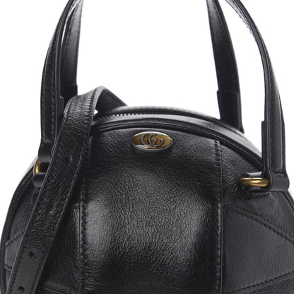 Gucci Piuma Lux Energy Mini Tifosa Basketball Shaped Shoulder Bag Black 9 of 9