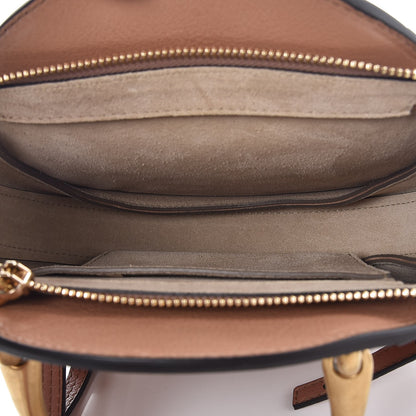 Chloe Goatskin Suede Small Pixie Bag Nougat 5 of 7