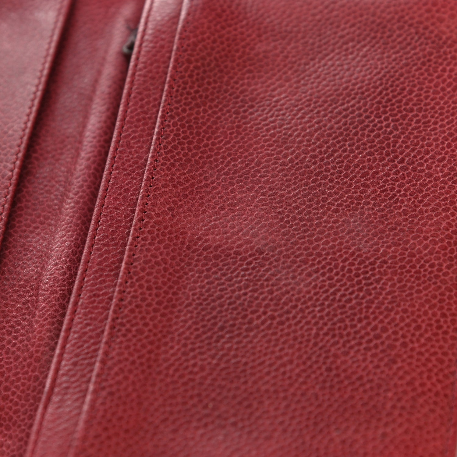 Chanel Caviar Timeless CC Yen Wallet Bordeaux 19 of 22