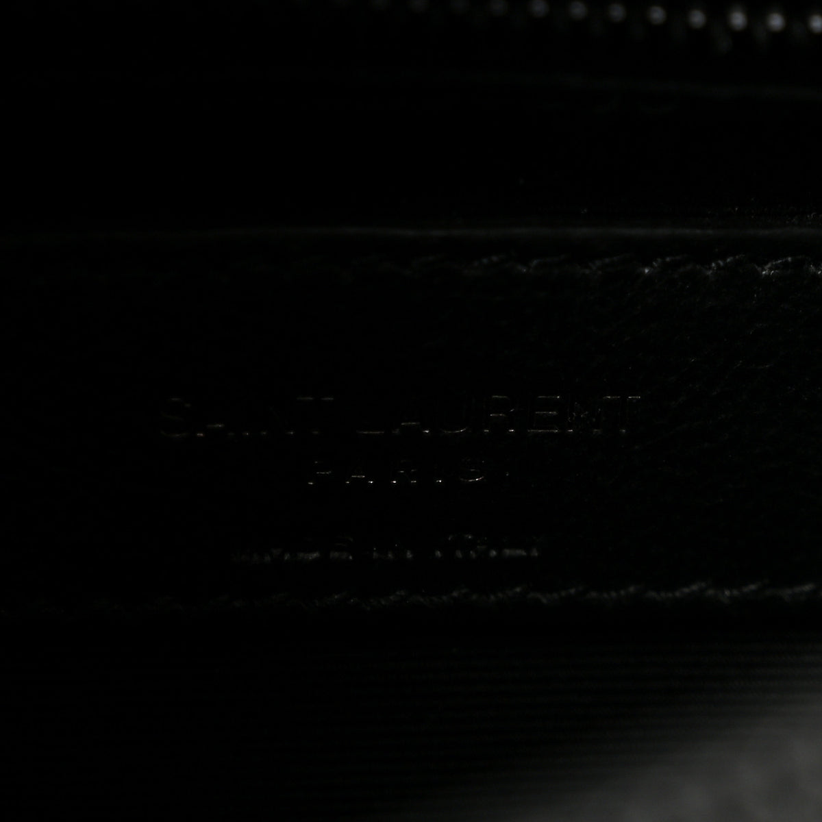 Saint Laurent Calfskin Y Quilted Monogram Monochrome Large Loulou Chain Satchel Black 6 of 14