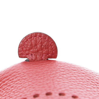Hermes Taurillon Clemence Evelyne TPM Rouge Casaque 7 of 11