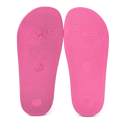 Gucci Rubber Womens Logo Slide Sandals 36 Fuchsia 5 of 8