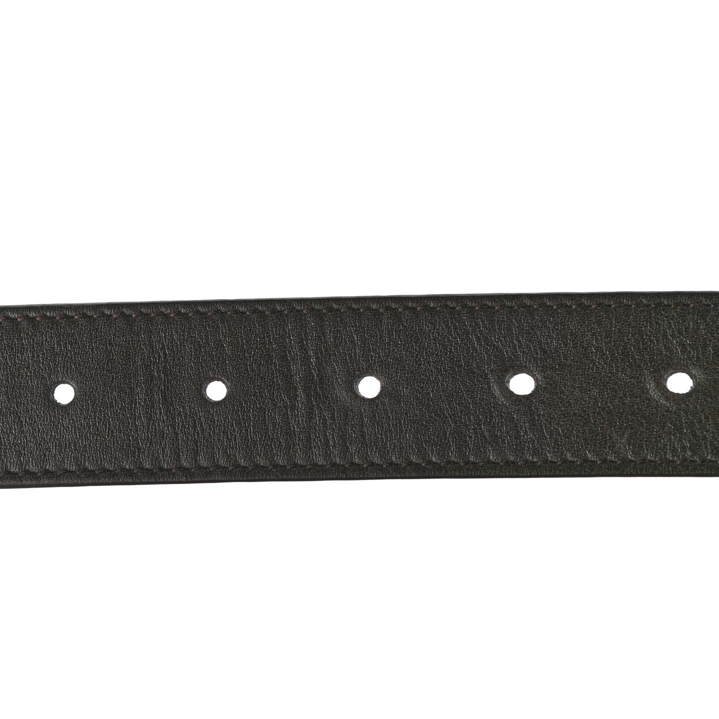 Calfskin Double G 30mm Belt 80 32 Dark Cocoa