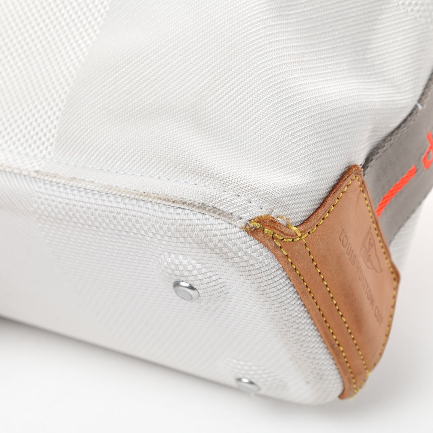 Damier Geant Americas Cup Volunteer Bag White