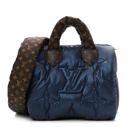 Louis Vuitton Econyl Mini Monogram Pillow Speedy Bandouliere 25 Navy 1 of 10