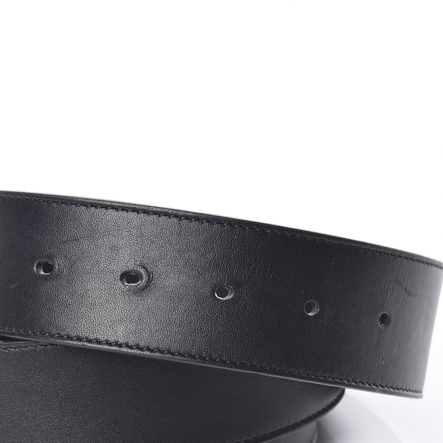 Gucci Calfskin Double G 40mm Belt 95 38 Black 4 of 8