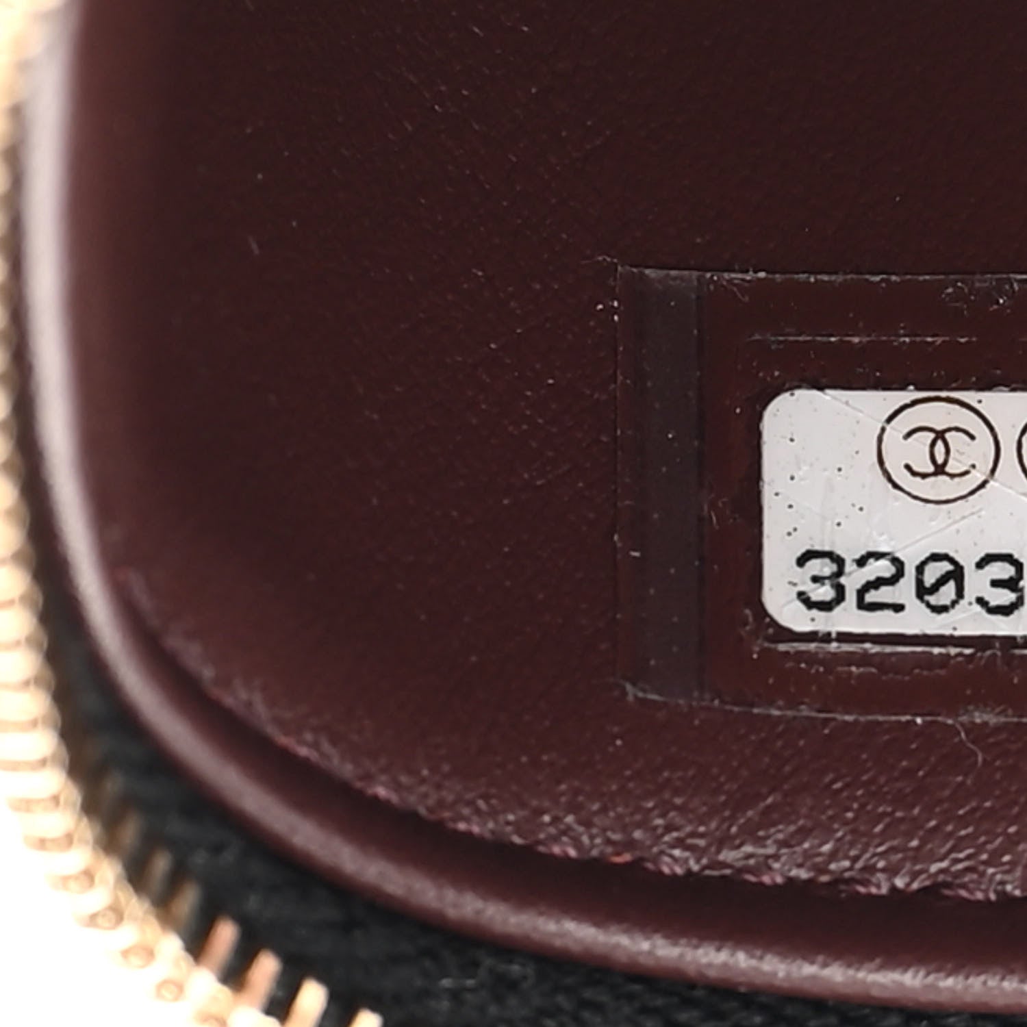 Chanel Caviar Quilted Mini Vanity Case With Chain Black 7 of 12