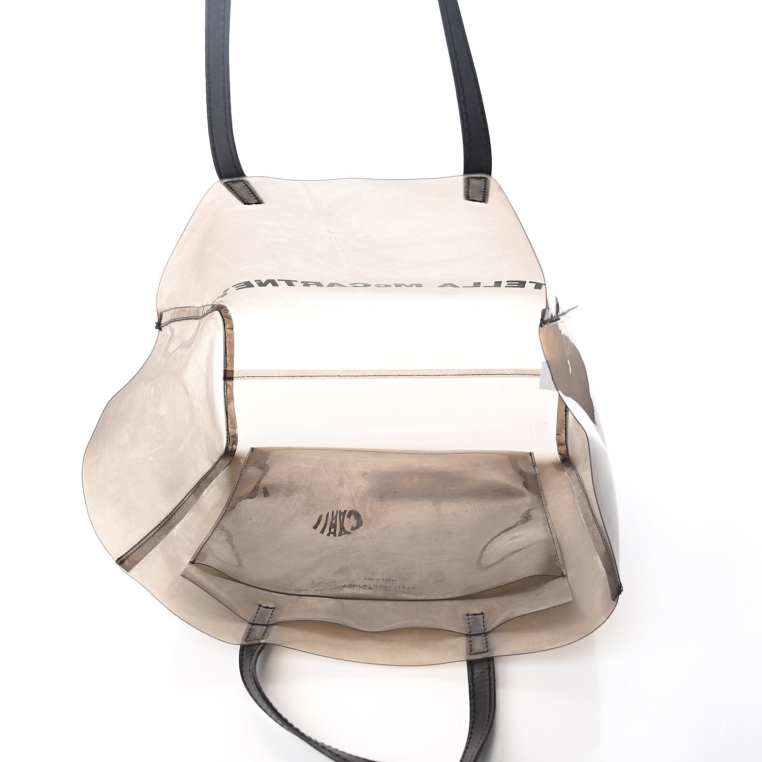 Stella McCartney PVC Clear Logo Tote 4 of 9