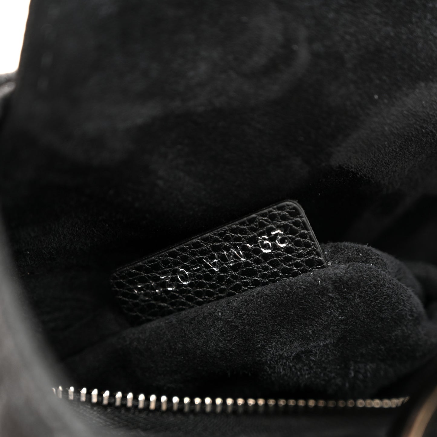 Grained Calfskin Cannage Medium Lady Dior Black