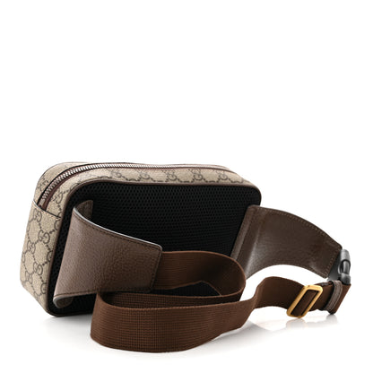 Gucci Soft GG Supreme Monogram Medium Ophidia Belt Bag Dark Brown 3 of 10