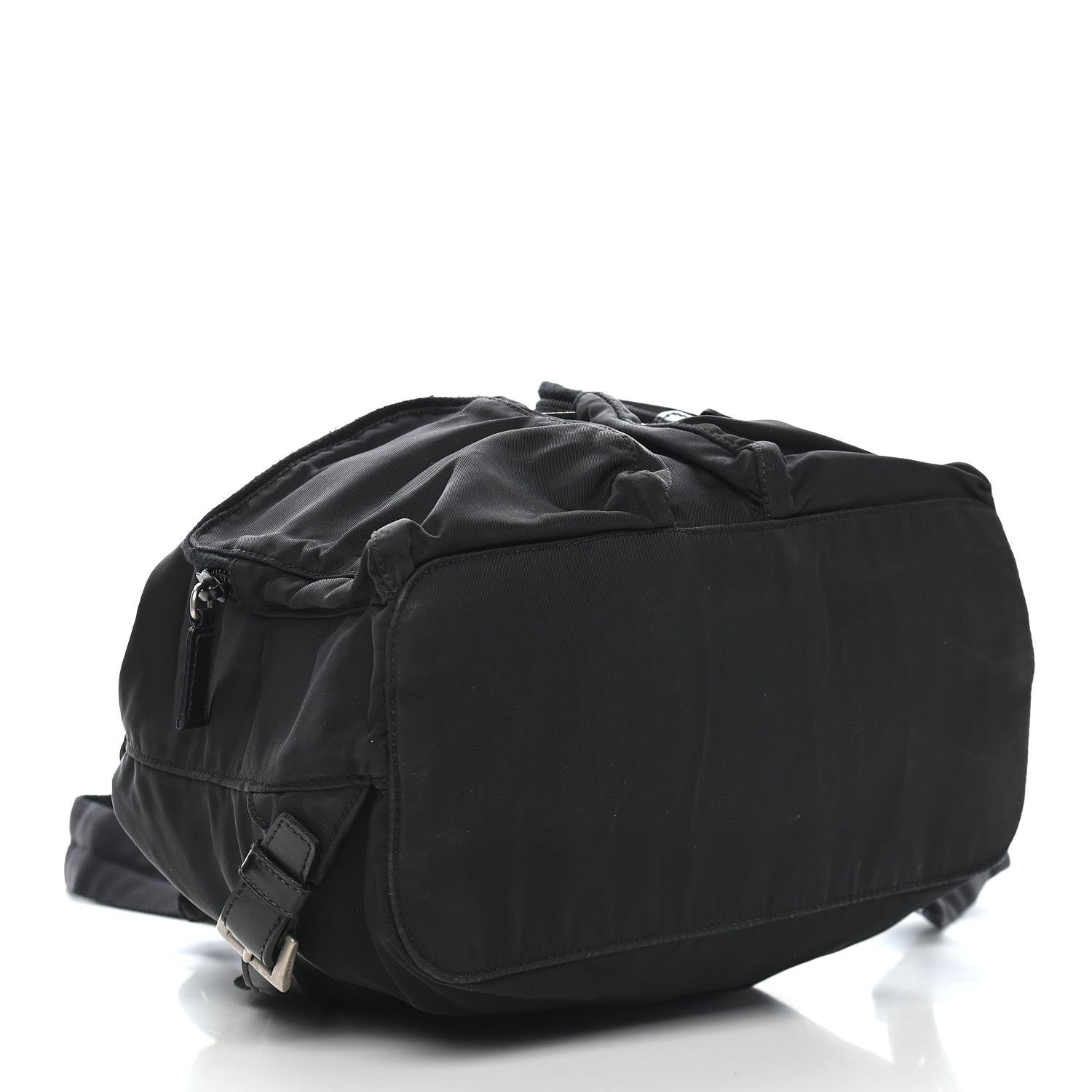 Prada Nylon Vela Medium Backpack Black 4 of 10
