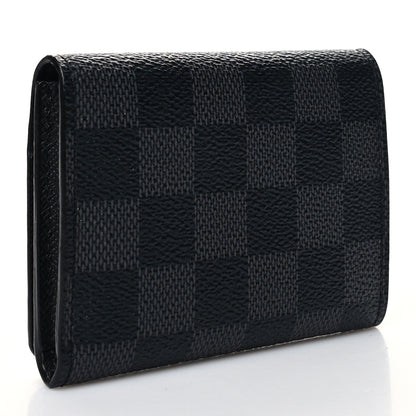 Louis Vuitton Damier Graphite Envelope Business Card Holder 3 of 11