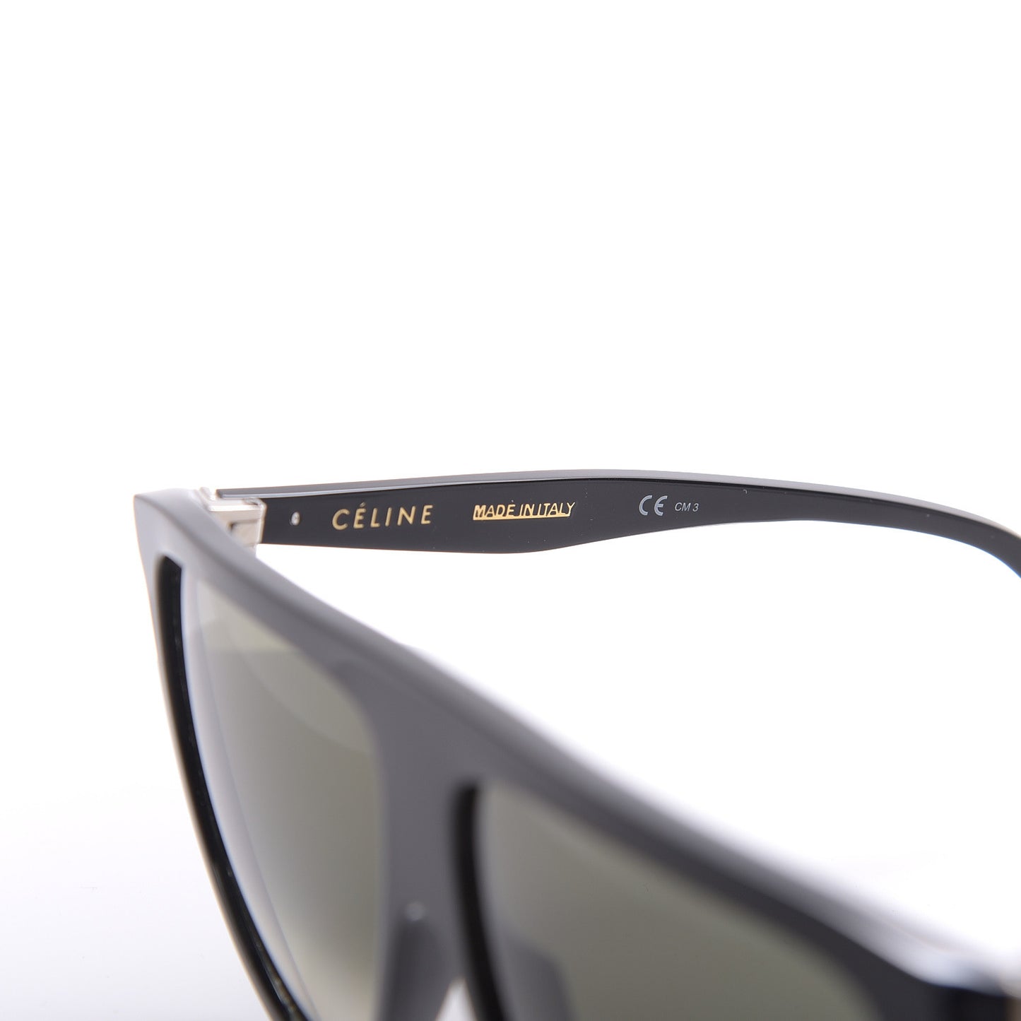 Acetate Thin Shadow Sunglasses CL41435/S Black