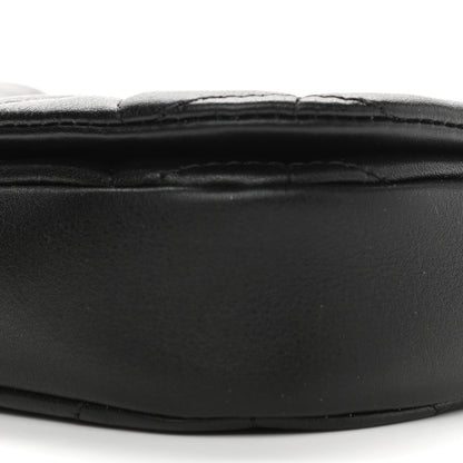 Chanel Calfskin Quilted Coco Mail Clutch With Chain Black 11 of 12