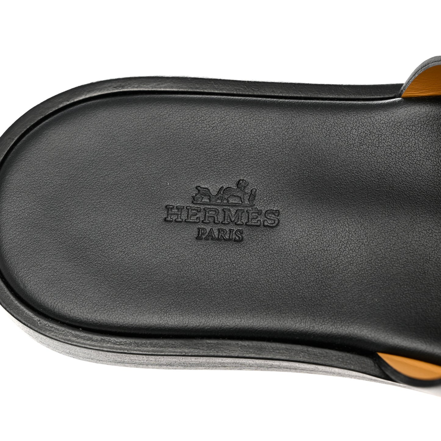 Calfskin Mens Izmir Sandals 41 Black