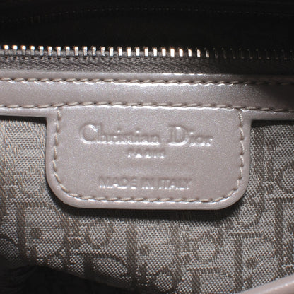 Christian Dior Patent Cannage Large Lady Dior Grey 7 of 12