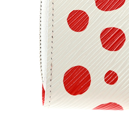 Louis Vuitton LV x YK Epi Zippy Coin Purse White Red 10 of 10