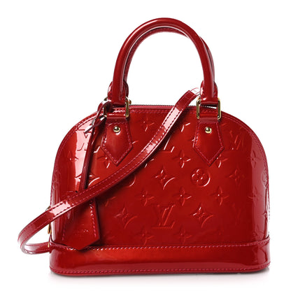 Louis Vuitton Vernis Alma BB Pomme D'Amour 1 of 9