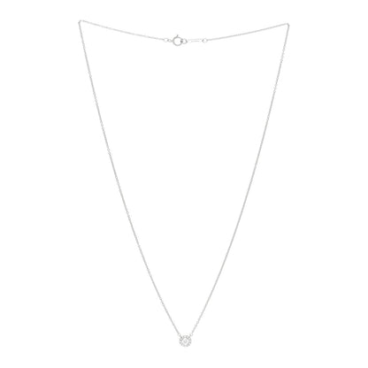 Tiffany Platinum Diamond .22ct Soleste Pendant 3 of 5