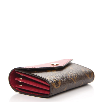 Louis Vuitton Monogram Sarah Multicartes Fuchsia 4 of 7