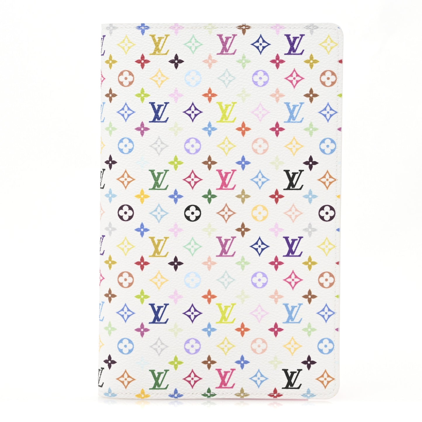LV X TM Monogram Multicolor Emily Notebook Cover MM White