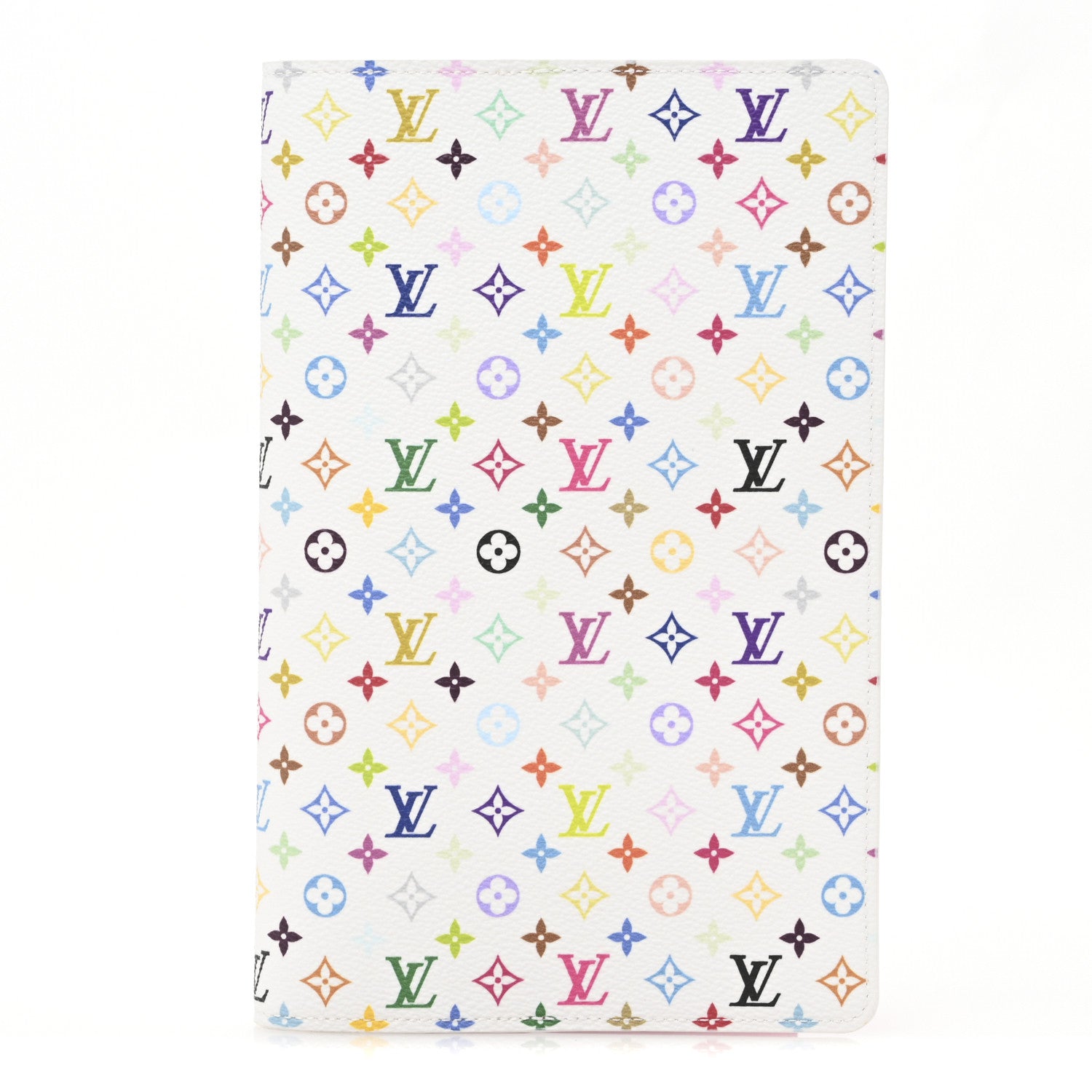 Louis Vuitton LV X TM Monogram Multicolor Emily Notebook Cover MM White 1 of 7