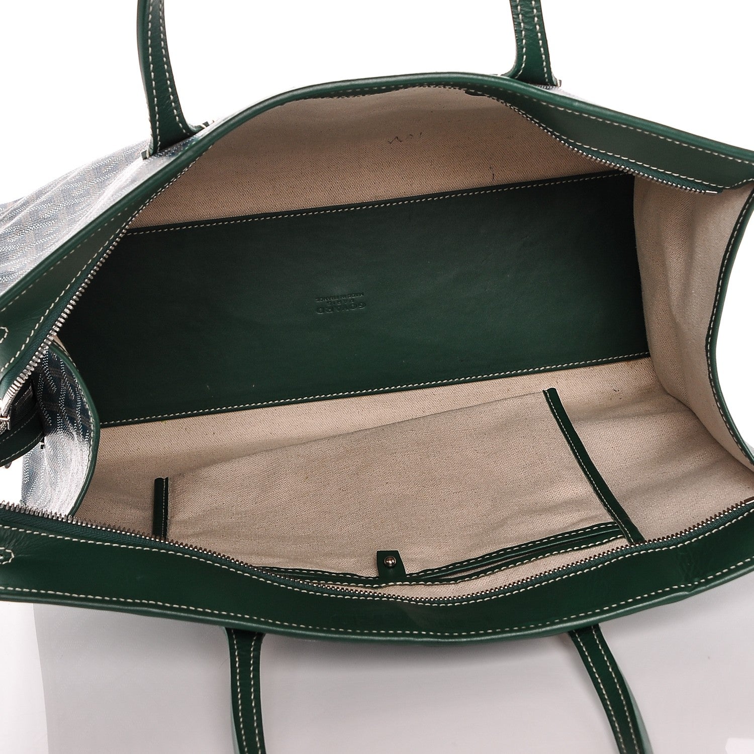 Goyard Goyardine Marquises Tote Green 5 of 7
